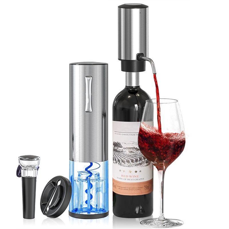 Decanter Aerator Set - Abridor de Vino Eléctrico A84G 4