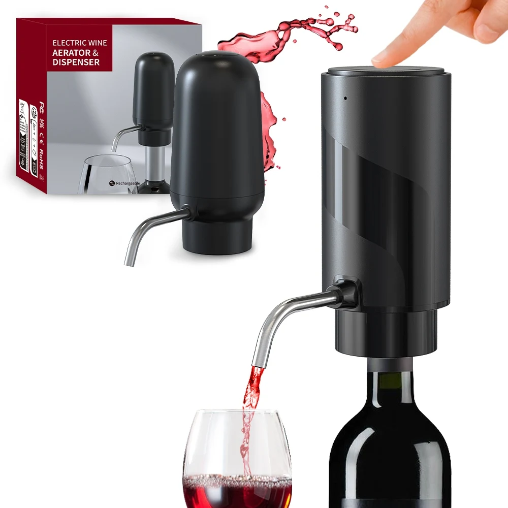 Decanter Aerator Set - Aireador de vino automático, decantador de