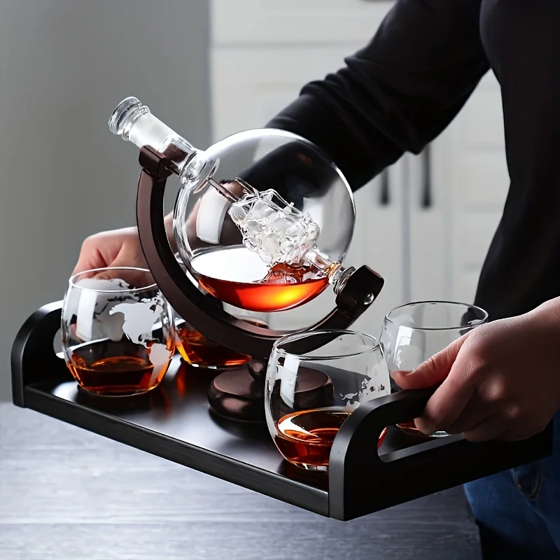 Whiskey Stone Set - Decantador de whisky en forma de