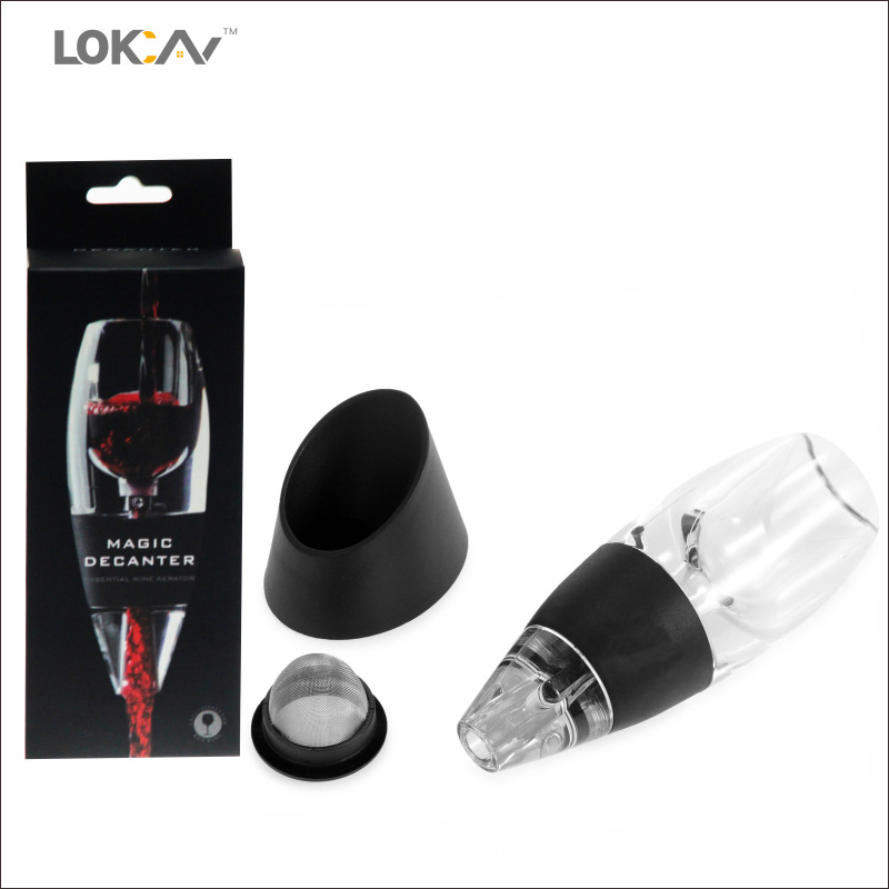 Decanter Aerator Set - Decantador de Vino Tinto Profesional con