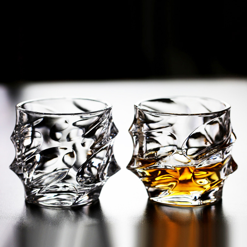 Wine Beer The Whiskey - Copas transparentes de Brandy para cóctel,