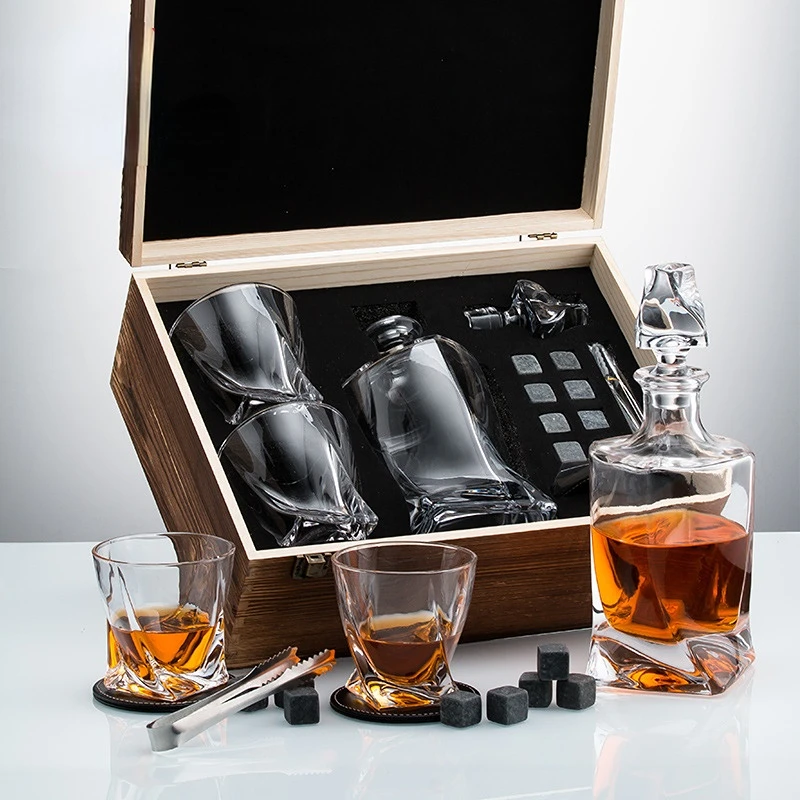 Whiskey Stone Set - Set de Regalo de Decantador de
