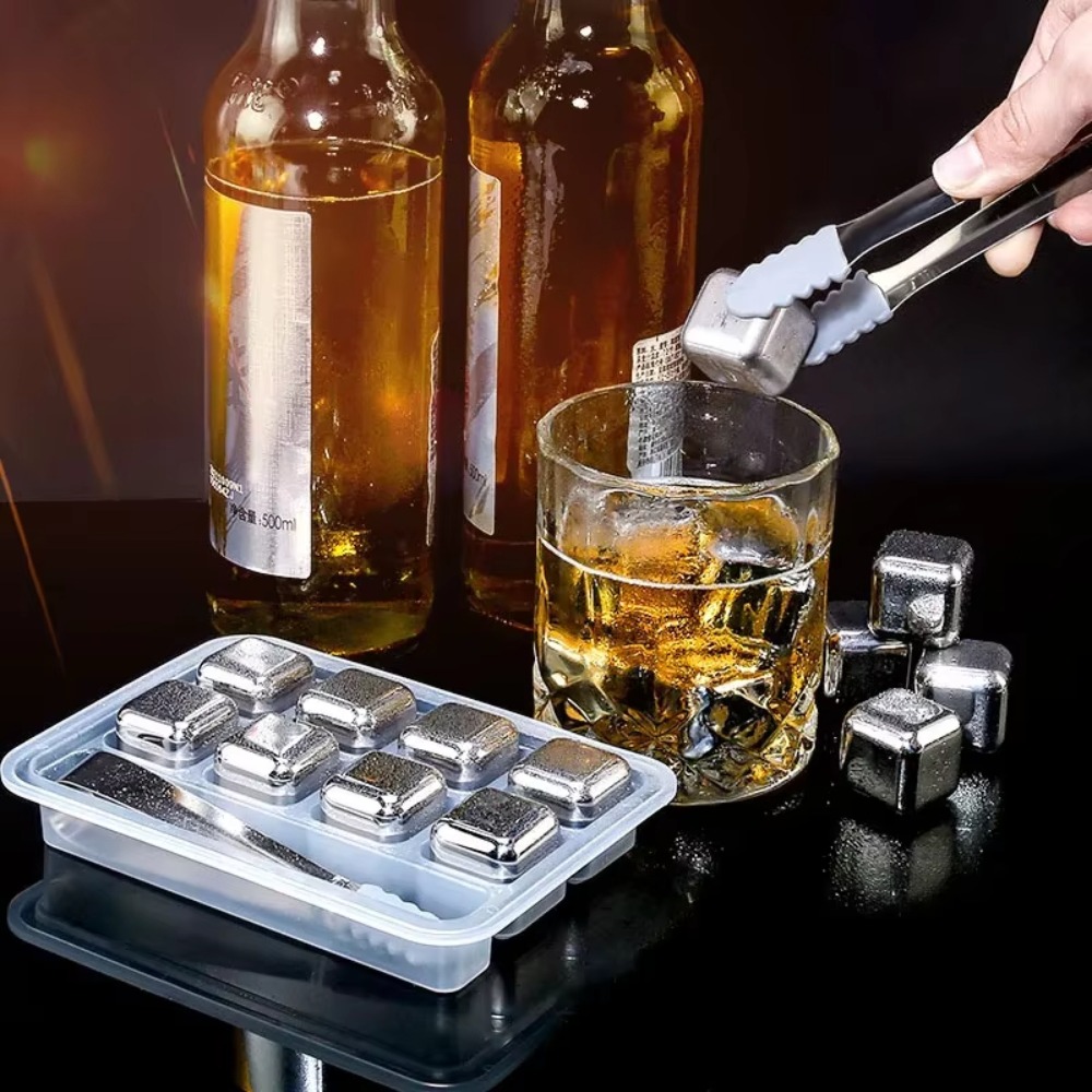 Whiskey Stone Set - Juego de 4/6/8 Cubos de Hielo