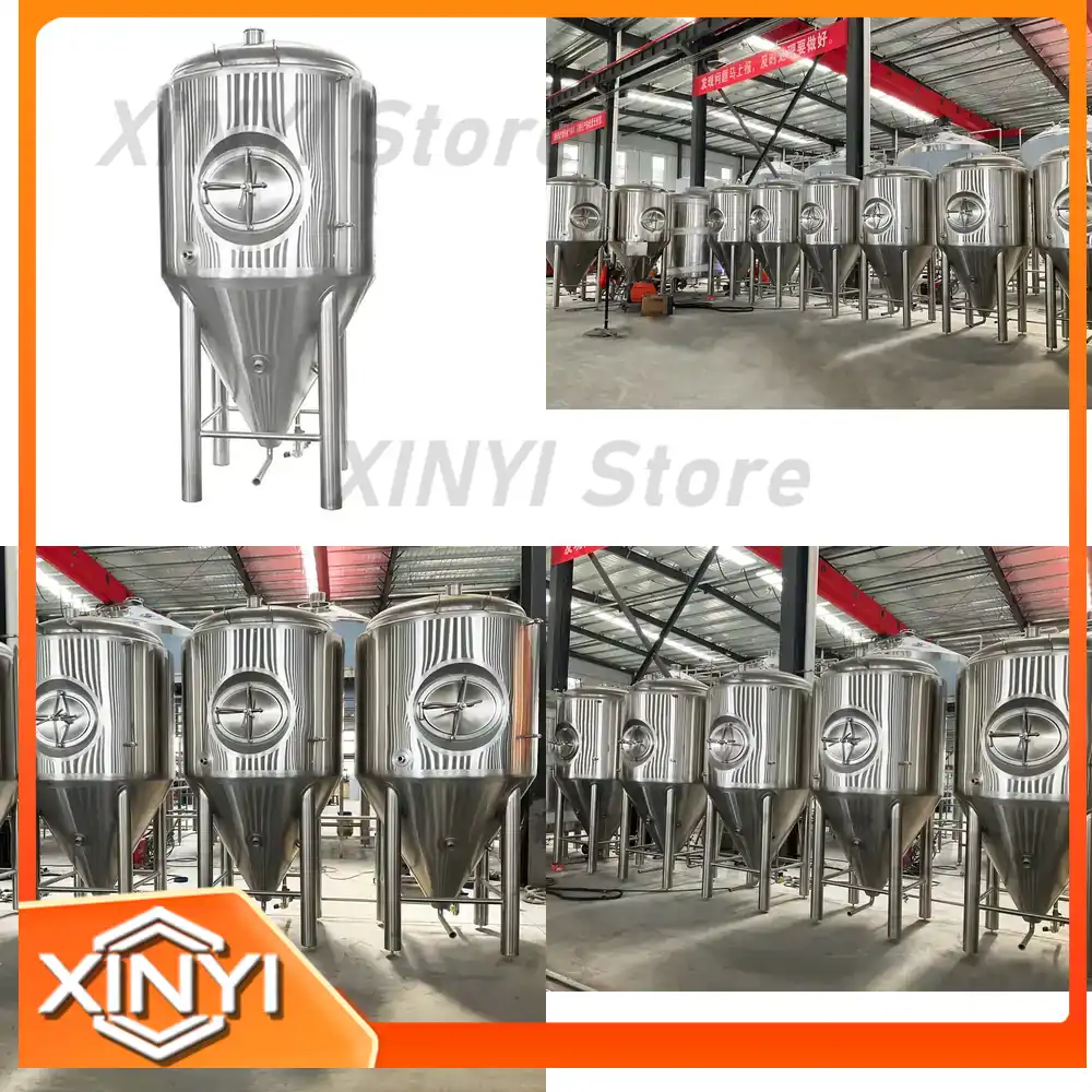 Wine Beer Cider - Tanque Fermentador de Acero Inoxidable de