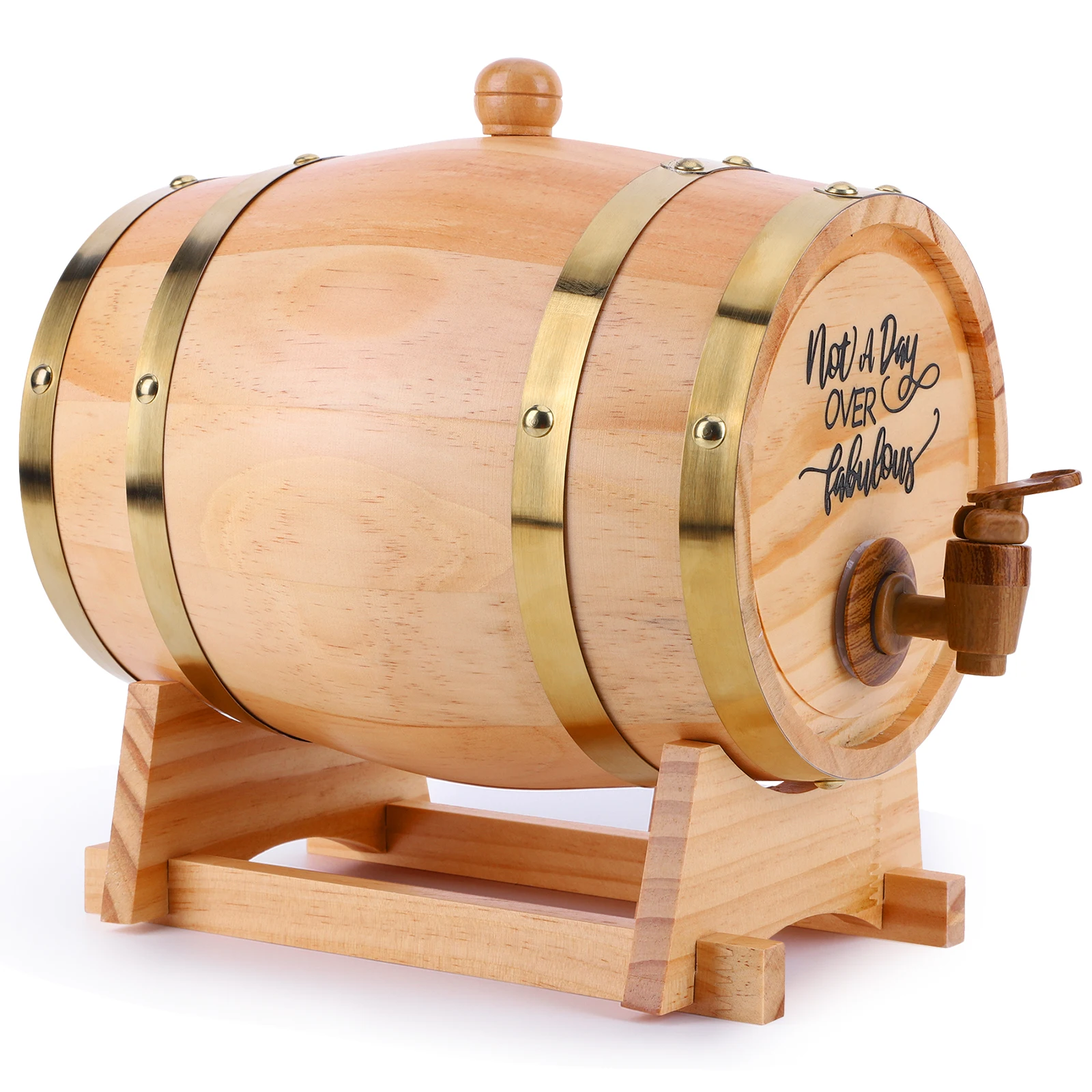 Barril de whisky de madera de  - Wine Beer The Whiskey reseña y precio