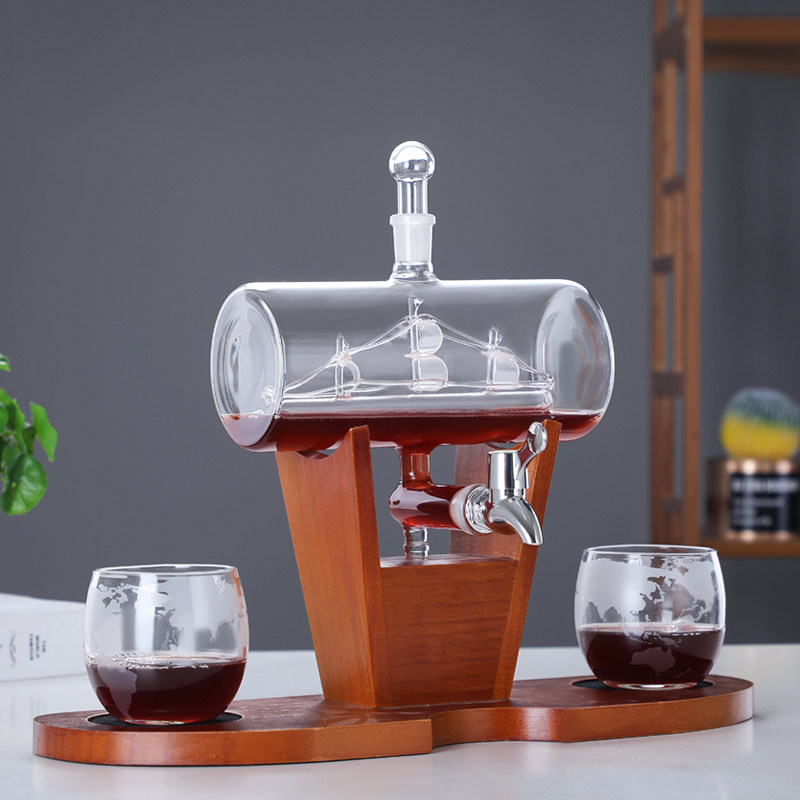 Decantador de vino de vidrio t - Decanter Aerator Set reseña y precio