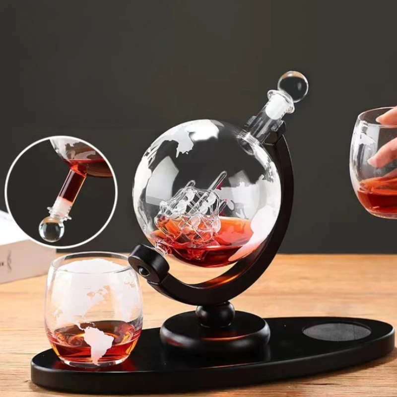 Decantador de whisky en forma  - Whiskey Stone Set reseña y precio