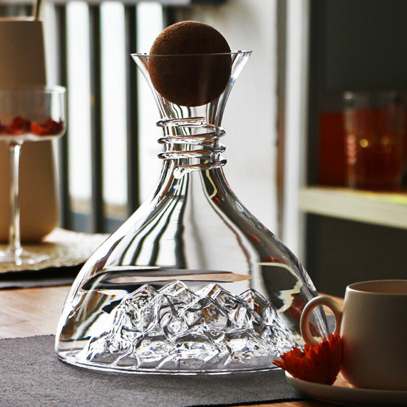 Decantador de Vino con Forma d - Decanter Aerator Set reseña y precio