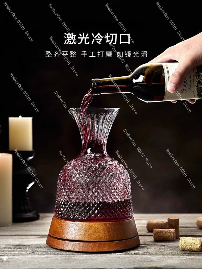 Decantador de vino giratorio d - Decanter Aerator Set reseña y precio
