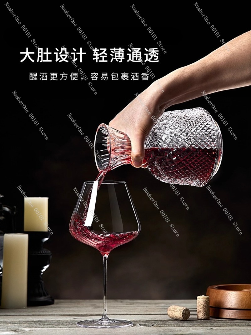 Decantador de vino giratorio d - Decanter Aerator Set reseña y precio