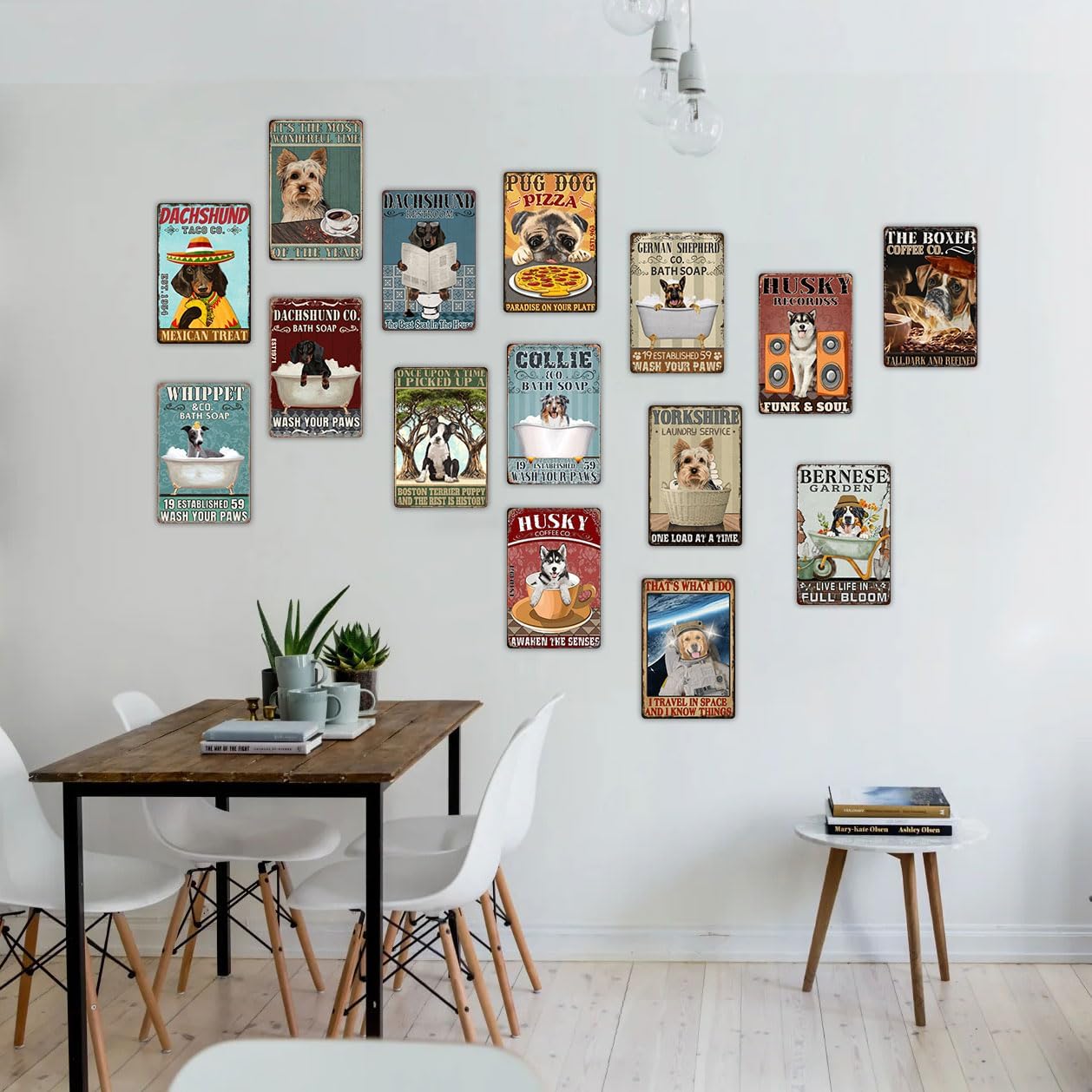 ZYPENG Decoración de pared Let - Wine X Beer reseña y precio