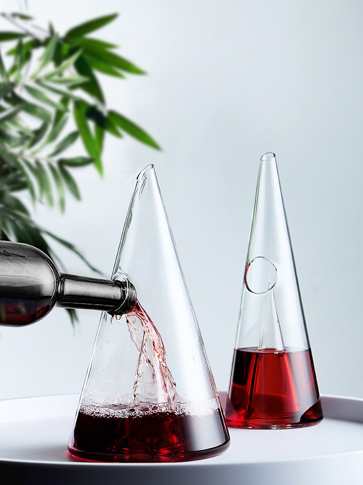 Decantador de vino con forma d - Decanter Aerator Set reseña y precio