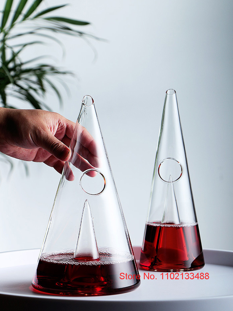 Decantador de vino con forma d - Decanter Aerator Set reseña y precio
