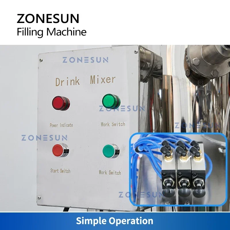 ZONESUN-máquina de llenado iso - Wine Beer Usa reseña y precio