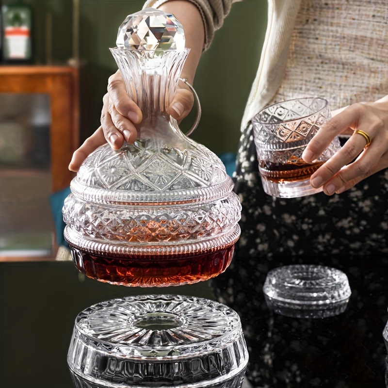 Decantador de vino de cristal, - Decanter Aerator Set reseña y precio