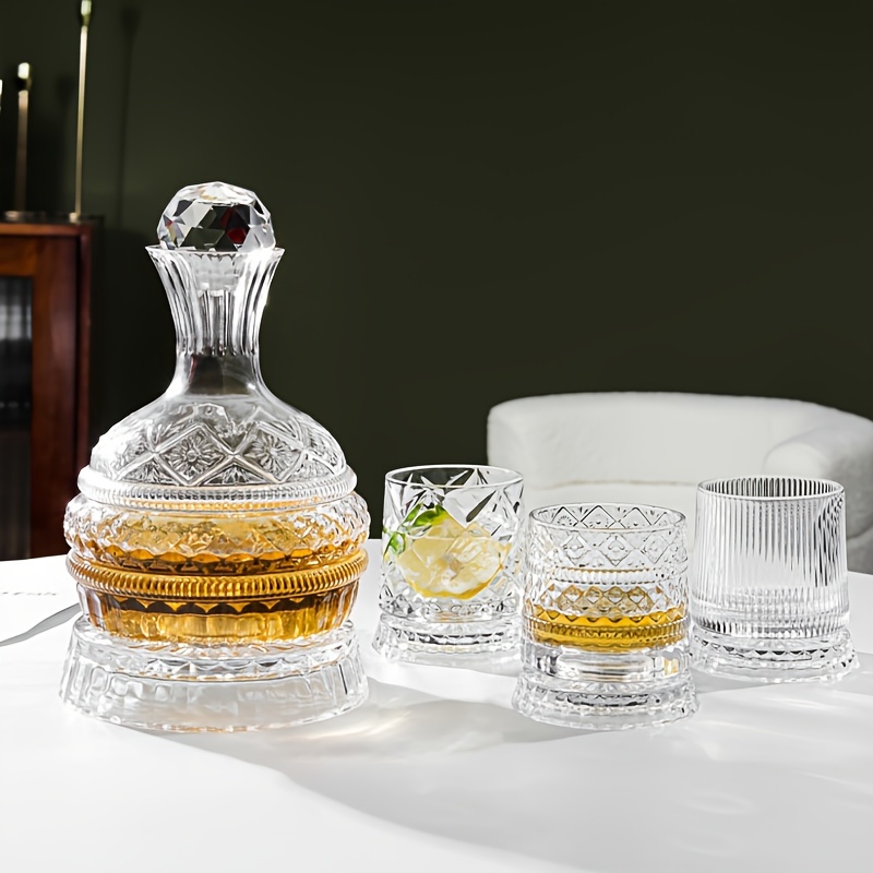 Decantador de vino de cristal, - Decanter Aerator Set reseña y precio