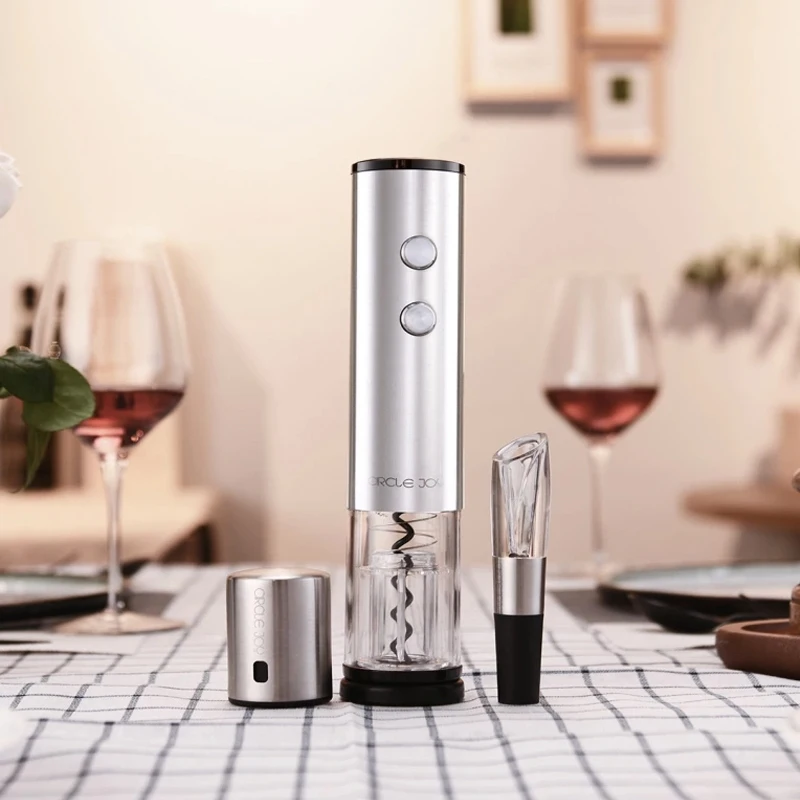 Abridor de botellas eléctrico  - Decanter Aerator Set reseña y precio