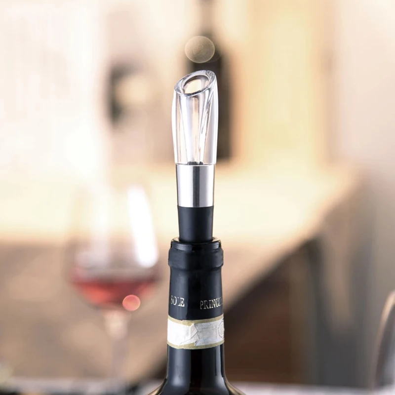 Abridor de botellas eléctrico  - Decanter Aerator Set reseña y precio