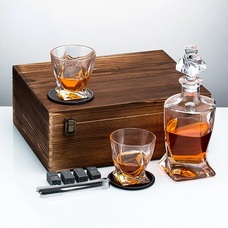 Set de Regalo de Decantador de - Whiskey Stone Set reseña y precio