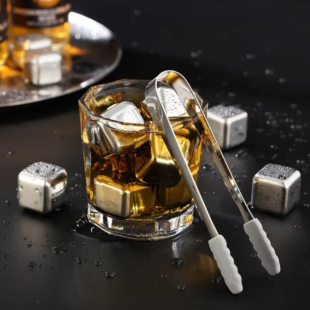 Juego de 4/6/8 Cubos de Hielo  - Whiskey Stone Set reseña y precio