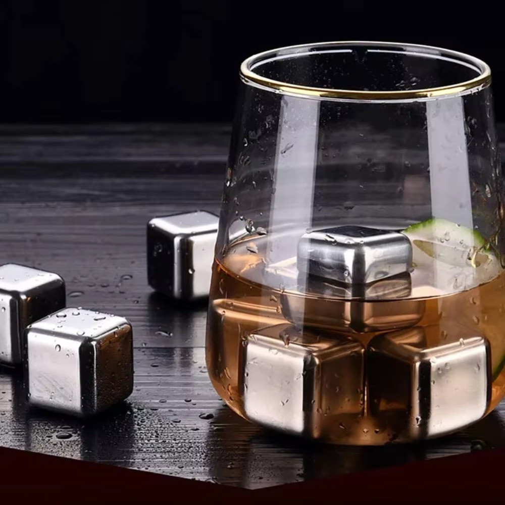 Juego de 4/6/8 Cubos de Hielo  - Whiskey Stone Set reseña y precio