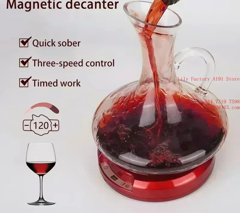 Aireador de Vino Eléctrico Rec - Decanter Aerator Set reseña y precio