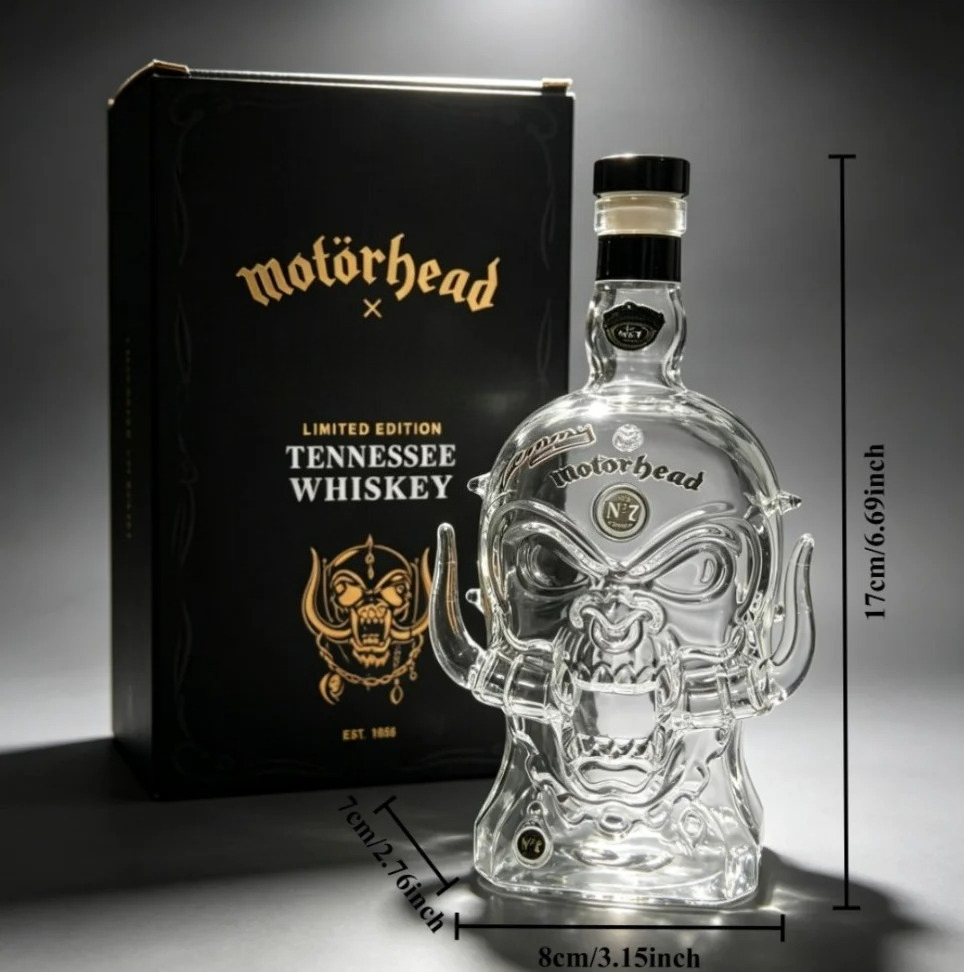 Decantador de Whisky de Vidrio - Wine Beer The Whiskey reseña y precio